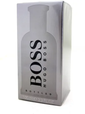A product box for Hugo Boss Bottled Eau de Toilette.