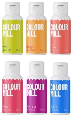 Produktbild von Colour Mill Ölfarben Tropical Set 6 x 20 ml, Schokoladenfarbe