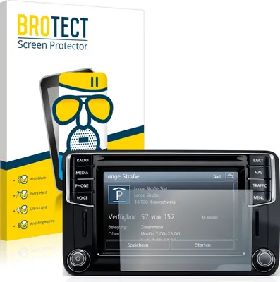 Produktbild von BROTECT Entspiegelungs Schutzglas für Volkswagen Caddy 2015 Discover Media 6.5" 2015 Schutzfolie Panzer Folie Glas Display Schutz matt