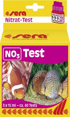 Produktbild von Sera Aquariumwassertester Nitrat NO3 Test 3 x 15 ml