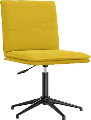Produktbild von vidaXL Esszimmerstuhl Gelb Samt