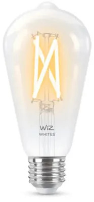 Produktbild von Philips Smart LED Leuchtmittel Tunable White Clear ST64 E27 Edisonform 7 W