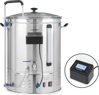 Obrázok produktu pre Klarstein Brauheld Pro, rmutovací kotol, 70 l, 100 - 3300 W, MemoryBrew, časovač