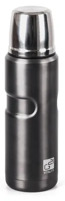 Zdjęcie produktu dla Butelka termiczna G21 do picia, 500 ml, szara