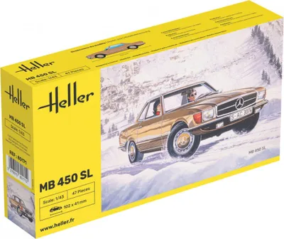 Image de MB 450SL / Échelle 1:43