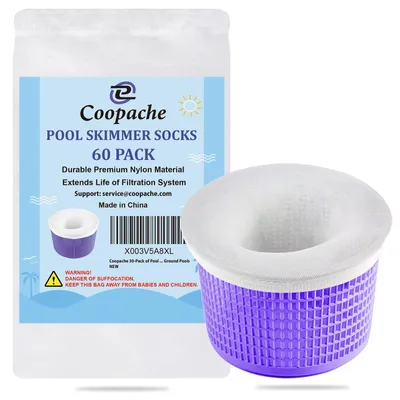 Immagine prodotto di Solidchoice - Set di 60 calze per skimmer per piscine