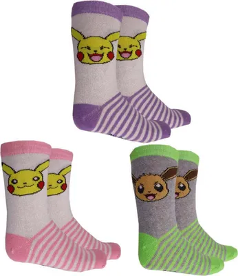 Produktbild von Pokemon Pikachu Socken 3-er Pack – 27/30