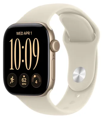 Productafbeelding van Apple Watch Series 12, OLED-scherm, touchscreen, 64 GB opslag, Wi-Fi, GPS, 32,2 gram