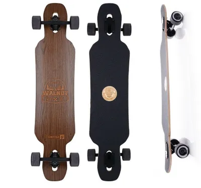 Zdjęcie produktu dla Tempish longboard Walnut99 x 21 cm czarny/brązowy