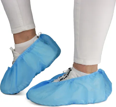 Produktbild von ARNOMED ABS Schuhüberzieher, rutschfest, Einweg | Beutel (100 Stück)