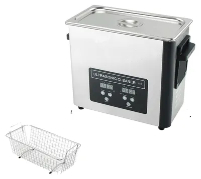 Image de Nettoyeur à ultrasons, fréquence de 40 kHz, affichage numérique, 6 L - 220 V, UE