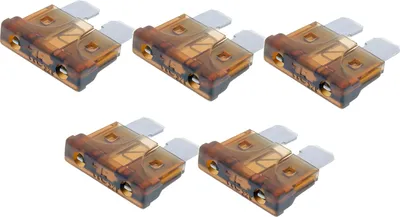 Produktbild von Vicma Sicherung Flachstecksicherung Set 5 Stück 19,2mm 7,5A braun