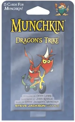 Produktbild von Munchkin Dragons Trike - Kartenspiel Erweiterung - ENG Edition