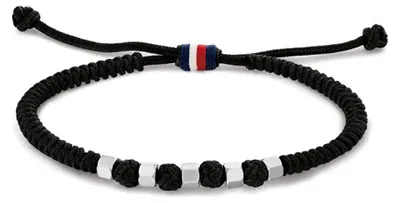 Obrázek produktu pro Černé náramky s koženými řemínky, model 2790681