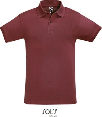 Produktbild von SOLs 11346 | MenŽs Polo Shirt Perfect - Farbe: Burgundy - Größe: S