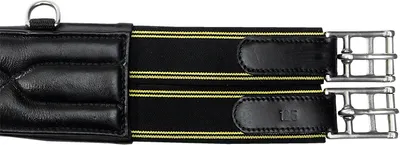 Produktbild von Kavalkade Langgurt Leder Soft COMFORT elastisch, Größe:125, Farbe:schwarz