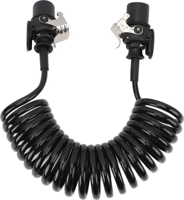 Produktbild von 7-Wege-Spiralkabel für Anhänger, verbesserte Leistung, wasserabweisend, staubdicht, elektrisches Stromspulenkabel für Wohnmobil-Anhängerfahrzeuge