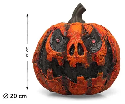 Obrázek produktu pro Halloweenská dekorace Dýně 22 x 20 cm