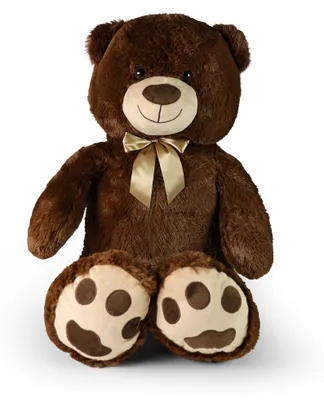 Produktbild von Großer Teddybär Stefan mit Etikett 100 cm