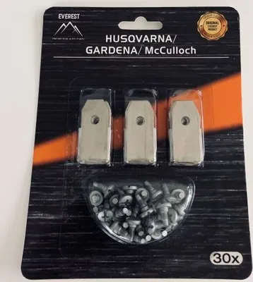 Obrázok produktu pre Nože pre kosačky HUSQVARNA GARDENA 35 mm KPL. 30 ks.