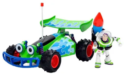 Obrázok produktu pre Disney Pixar Toy Story Buzz Lightyear Turbo Bugg – diaľkovo ovládané autíčko