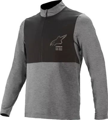 Image de Maillot de cyclisme Alpinestars Nevada, gris/noir, L