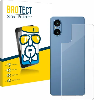 Produktbild von BROTECT Schutzglas für Sony Xperia 5 V (Rückseite) Schutzfolie Panzer Folie Glas Display Schutz klar