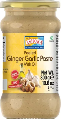Produktbild von Ashoka Ingwer-Knoblauch-Paste in Öl Kanister 300 Gramm