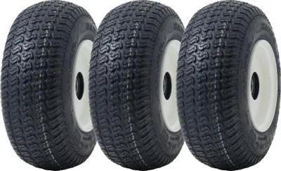 Immagine prodotto di 13x5.00-6 Pneumatici e cerchi per tosaerba Wanda P332, 25 mm Cuscinetti 6205 (Set di 3)