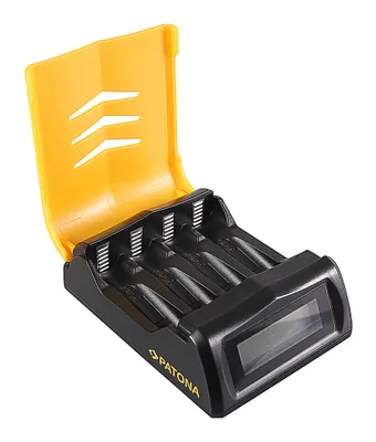 Obrázek produktu pro Nabíječka HighSpeed s LCD AA/AAA Patona