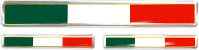 Immagine prodotto di Kit di adesivi 3D Bandiera Italia HQ