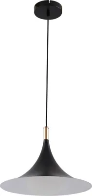 Zdjęcie produktu dla Lampa wisząca Lindby Jarl, czarna, metal, Ø 35 cm, G9