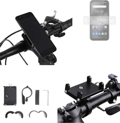 Produktbild von K-S-Trade Handyhalterung für das Fahrrad kompatibel mit Gigaset GX6 Halter Lenkstange Fahrradhalterung Motorrad Bike Mount Befestigung Smartphone