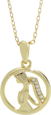 Zdjęcie produktu dla JSB Bijoux Anioł w kole z cyrkoniami pozłacany 92300436g-cr (Ag925/1000, 2,5 g)