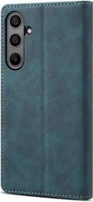 Obrázek produktu pro Lenuo Leather flipové pouzdro pro Samsung Galaxy A55 5G, modrá