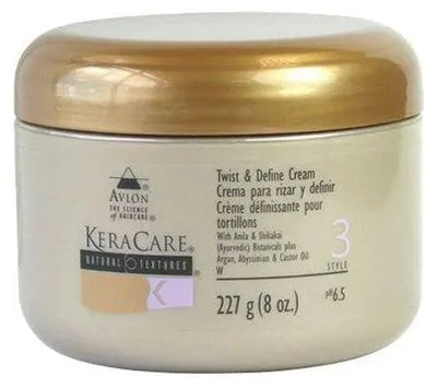 Productafbeelding van Avlon KeraCare Natural Textures Twist & Define Cream 227g - Crème voor het definiëren van krullen