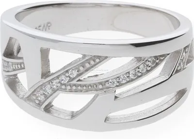 Produktbild von JuwelmaLux Ring in 925 Silber, Zirkonia JL20-07-0090 Größe 56