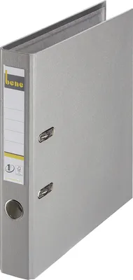 Produktbild von Bene Ordner 291600 GR DIN A4 52mm PP grau