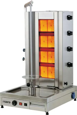 Produktbild von Saro Gas-Döner- / Gyrosgrill 4 Brenner Tilla 4