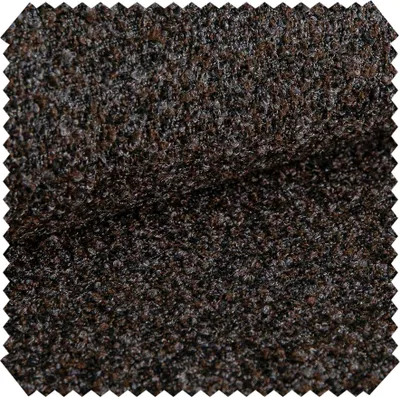 Productafbeelding van novely® TROY Premium bouclé-bekledingsstof | Hoogwaardige meubelstof (500 g/m²) | Bekledingsstof, zacht en gemakkelijk te onderhouden | Per meter verkrijgbaar | 1 meter - Kleur: 50 bruin-zwart