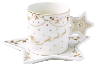 Image de Coffret Tasse Noël Christmas Lights Coffret Cadeau Festif Pour Le Thé - Easy Life