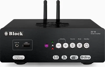 Produktbild von Block SV-10 Smart-Verstärker schwarz