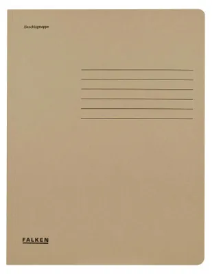 Image de Chemise à rabats A4 carton 320g/qm avec 3 rabats gris paquet de 25 pièces