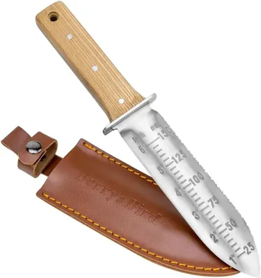 Productafbeelding van Gartenmesser Boden Schaufel Barebones 6 Zoll gezackte Klinge Pruner zu entfernen Unkraut Wurzeln Gartenarbeit Digging Tool