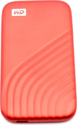 Produktbild von WD My Passport SSD 1 TB mobiler Speicher ( Lesen 1050 MB/s, write 1000 MB/s) Rot