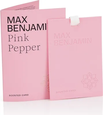 Produktbild von Max Benjamin Pink Pfeffer Duftkarte Exotisch 5391533717721