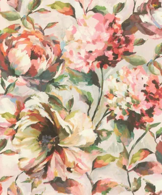 Produktbild von Rasch Florentine III | 485141 | Vliestapete Blumenoptik | 0.53 m x 10.05 m | Rosa