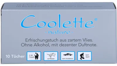 Immagine prodotto di Coolette Nature Asciugamano rinfrescante in pile 10 pz