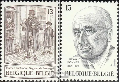Produktbild von Briefmarken Belgien 1988 Mi 2331,2345 (kompl.Ausg.) postfrisch Tag der Briefamarke