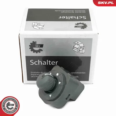 Produktbild von ESEN SKV Schalter Spiegelverstellung Spiegelschalter 38SKV542 735511514 für FIAT DOBLO Kasten/Kombi (263) Doblo Kombi (263) QUBO (225) für CITROËN